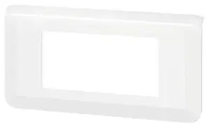 Plaque 4 modules "Mosaic" blanc