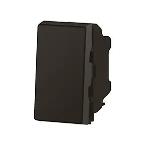 Interrupteur simple Legrand Mosaïc Easy LED noir