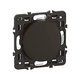 Obturateur Legrand Céliane noir sans plaque