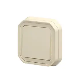 Interrupteur va-et-vient à encastrer Plexo blanc 10A - 070032L - Legrand