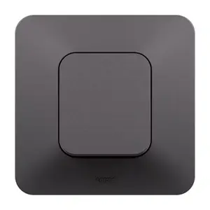 Poussoir encastrable noir mat NEPTUNE NF IP20