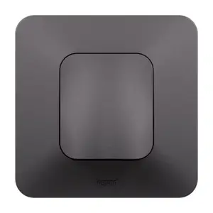 Sortie de câble encastrable noir NEPTUNE NF IP20
