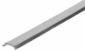 Bande à solin en zinc L. 2 m Ép. 0,65 mm. Garantie 2 ans.