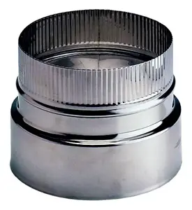 Réduction plate en inox 304 - femelle 130 / mâle 125