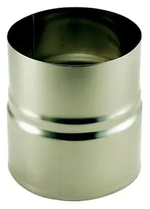 Manchette flexible té en inox - mâle 125 mm/ femelle 131 mm