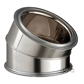 Elément de coude 30° Ø180 mm Poujoulat