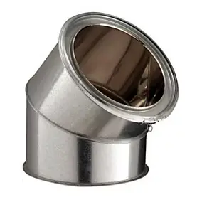 Elément de coude 45° Ø180 mm Poujoulat