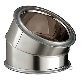 Elément de coude 30° ø230 mm Poujoulat