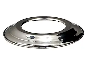 Rosace chromée pour conduit de fumée Poujoulat ø139 mm