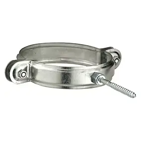 Collier à pointe galvanisé ø153 mm Poujoulat