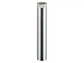 Tuyau aluminié 1 m ø153 mm Poujoulat
