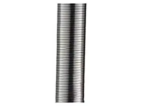 Conduit flexible en inox lisse Ø130 mm Poujoulat 1 m Poujoulat