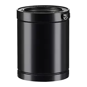 Elément droit Therminox ø150 mm noir, 250 mm Poujoulat