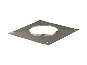 Plaque d'étanchéité carrée pour ø150 mm Poujoulat