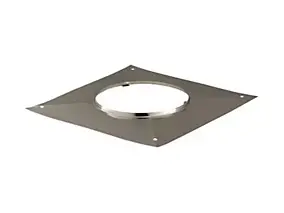 Plaque d'étanchéité carrée pour ø200 mm Poujoulat