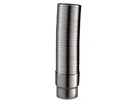 Kit aluminium spécial gaz + manchette ø153 mm 1.5 m