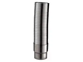 Kit aluminium spécial gaz + manchette ø97 mm 1.5 m pour les chaudières atmosphériques inférieures à 70 KW