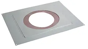 Plaque de distance de sécurité étanche PGI plafond ø100/150 mm Poujoulat