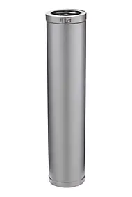 Element droit 100cm DIAM 100 ZI POUJOULAT
