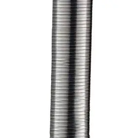 Flexible de poêle à bois Inox ø100 x 3,5 m Poujoulat