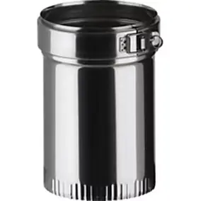 Réduction de carneau pour tubage inox émaillé ⌀150mm Poujoulat