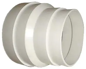 Réducteur PVC pour gaine diam 100/125 mm