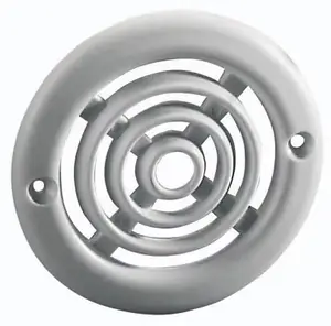 Grille en plastique à visser - Ø : 64 mm