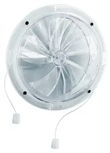 Aérateur de vitre à hélice réglable PVC