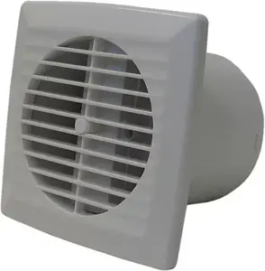 Extracteur 90 m³/h extra-plat 20 W - sortie Ø 100 mm.