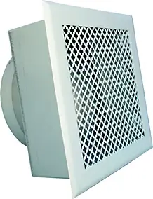 Bouche de soufflage d'air chaud 170 x 170 mm blanc Autogyre