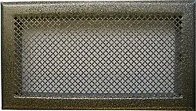 Grille de décompression avec précadre bronze 345 x 195 Autogyre