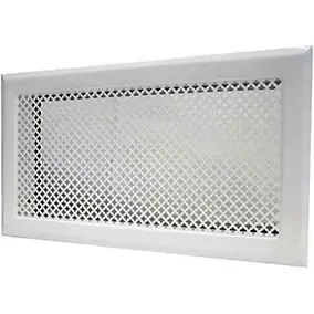 Grille de décompression avec précadre blanc 195 x 60 Autogyre