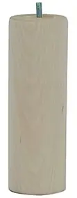 Pied de lit cylindrique H. 200 mm x ø70 mm brut