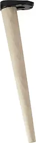 Pied de table Bar Plus H. 40 cm bois frêne