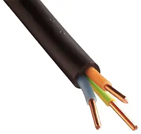 Câble électrique U1000R2V 3X2,5 mm² couronne 50 m