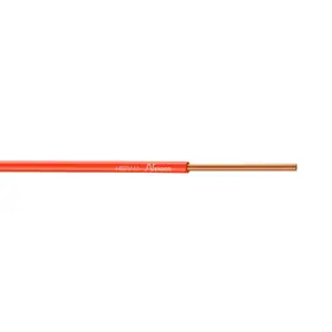 Fil électrique H07VU 1,5 mm² orange - 100 m