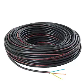 Câble électrique U1000R2V 3x1,5 mm² 100 m