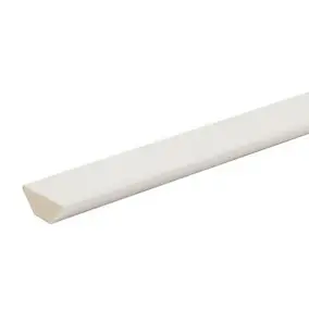 Corniche brut de sciage blanc 250 x 17 cm