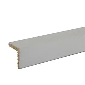 Baguette d'angle brossée galet 250 x 27,5 cm