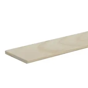 Couvre joint brut de sciage coloris naturel 250 x 37,5 cm