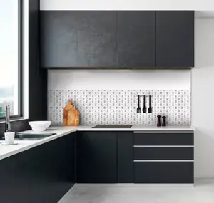 Mosaïque "Aude" mix gris