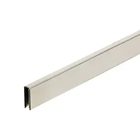 Listel inox argent L.6 x l.0,3 cm x Ép.10 mm Mat inter