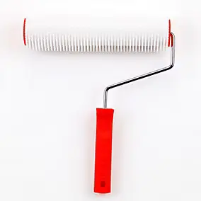 Rouleau débulleur 32 x 26 cm rouge et blanc