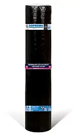 Couche d'étanchéité supérieure ardoisée 6x1m Noir Soprema