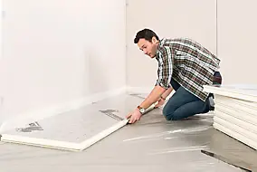 Panneau polyuréthane alu R=2,3 Ep.5cm 120x60cm, Murs & Sols, Soprema