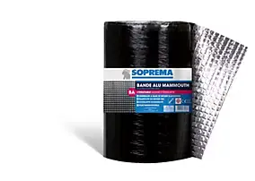 Bande pour relevés d'étanchéité Alu. 8x0,20m Soprema