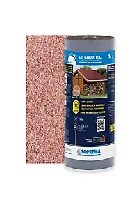 Couverture abris de jardin 5mx50cm Rouge LIZY GARDEN ROLL Soprema