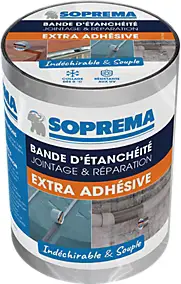 Bande d'étanchéité Extra Auto-adhésive 5x0,15m Aluminium