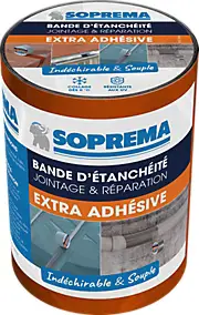 Bande d'étanchéité Extra Auto-adhésive 5x0,15m Terre cuite