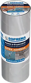 Bande d'étanchéité Extra Auto-adhésive 5x0,3m Aluminium